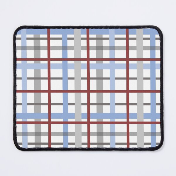 Item preview, plaid pattern decor fabric gingham checked designed and sold by Draculaura2009.