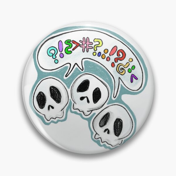 Item preview, Skull Talk designed and sold by FaithNoelleArt.