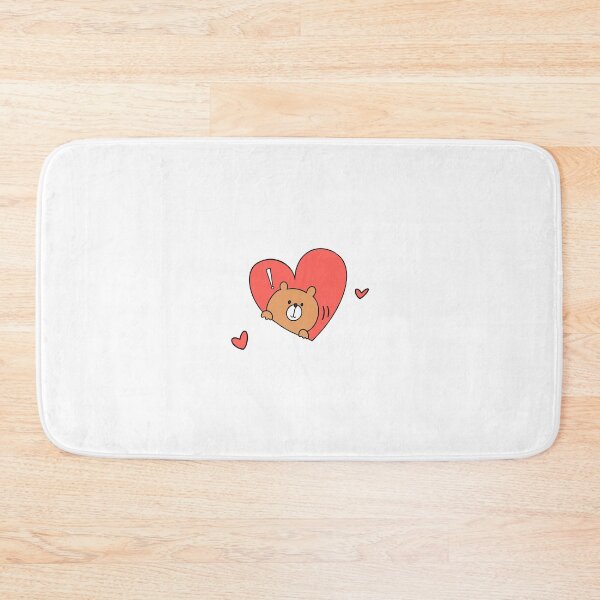 Item preview, Cute Heart Peeking Bear Valentine designed and sold by sliu2498.