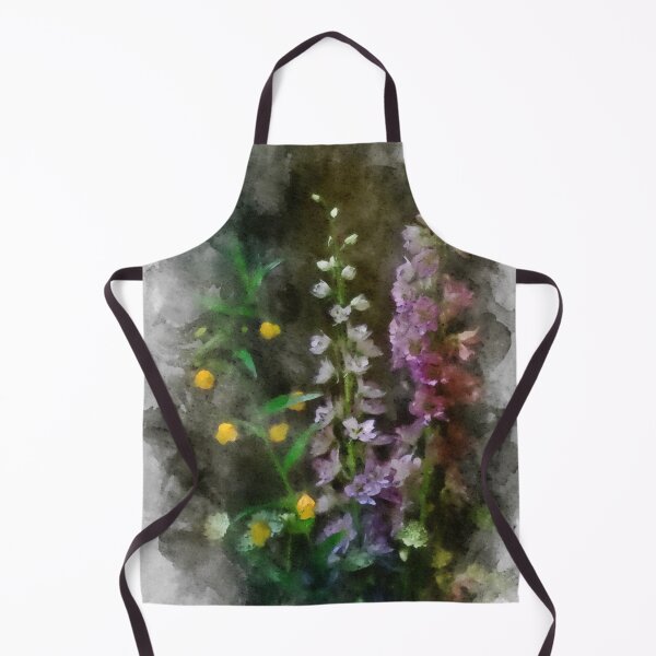 Item preview, Pretty flowers. Digital watercolor painting designed and sold by Vivid Studio.