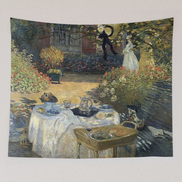 Item preview, Claude Monet's The Luncheon designed and sold by mosfunky.