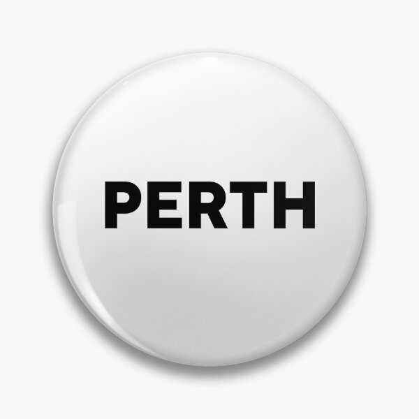 Artikelvorschau, Perth , Westaustralien in Blockschrift entworfen und verkauft von sticker-vault.