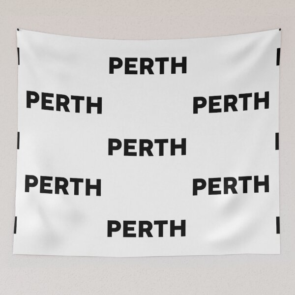 Item preview, Perth , Western Australia in Block Writing designed and sold by sticker-vault.