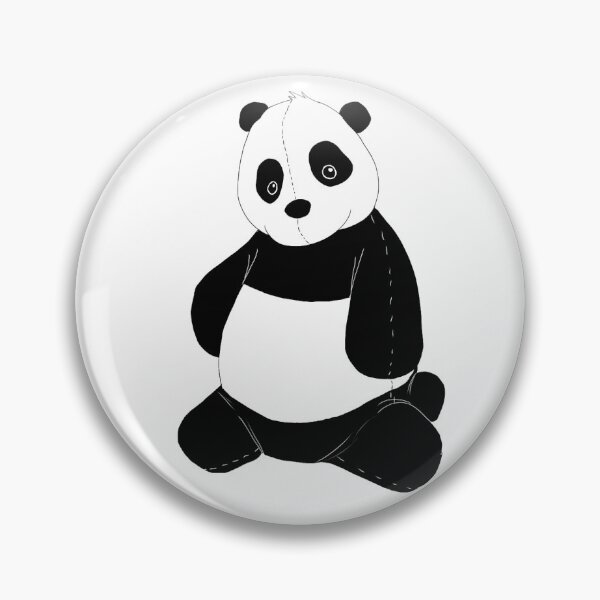 Item preview, Stuffed panda designed and sold by IllegalBanana24.