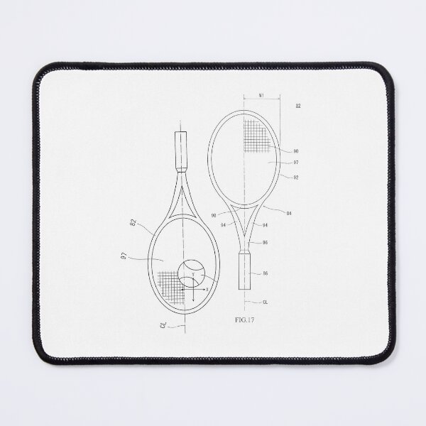 Item preview, The Tennis Racket Patent Light 2 designed and sold by OutofFocusShop.