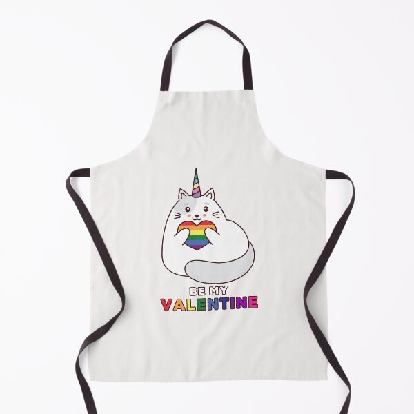 Item preview, Be My Valentine LGBT Unicorn Cat designed and sold by skeierleber4327.