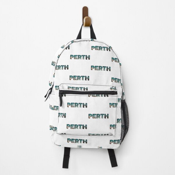 Item preview, Perth , Western Australia with Ocean Background designed and sold by sticker-vault.