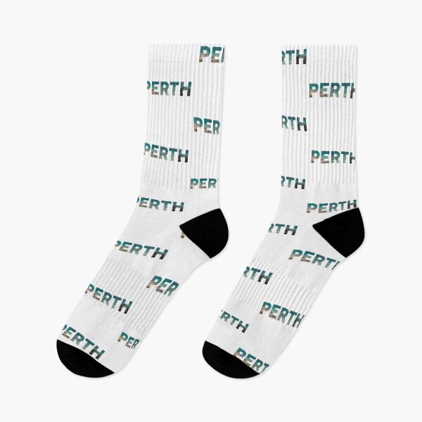 Item preview, Perth , Western Australia with Ocean Background designed and sold by sticker-vault.