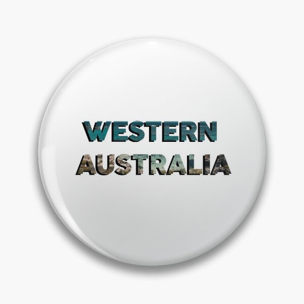 Item preview, Western Australia with Ocean Background designed and sold by sticker-vault.