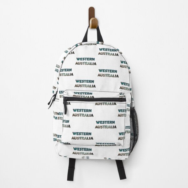 Item preview, Western Australia with Ocean Background designed and sold by sticker-vault.