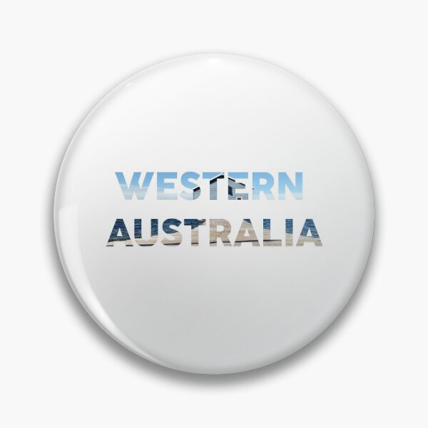 Item preview, Western Australia with Boat Shed Background designed and sold by sticker-vault.