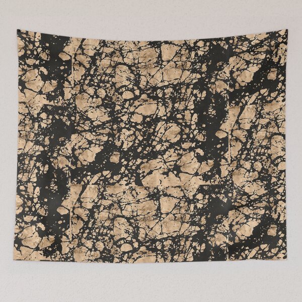 Item preview, Black and Gold Foil Pattern designed and sold by Jennifer Adair.