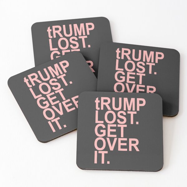 Item preview,  tRump lost. Get over it. (pink) designed and sold by Thelittlelord.
