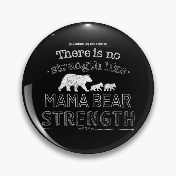 Item preview, There is no strength like mama bear strength, white designed and sold by Lillieoandco.