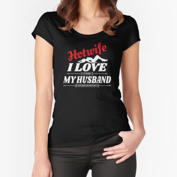 Item preview, Swinger Hotwife I love (it when) My Husband (watches me have sex) For dark colors designed and sold by swingersshop.