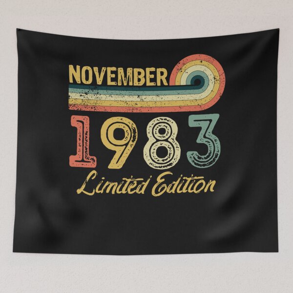 Item preview, November 1983 Limited Edition - Born in 1980 Gift T-Shirt designed and sold by MikeJone.