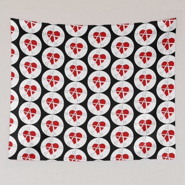 Item preview, Relationship Anarchy Puzzle Symbol  designed and sold by MyThingNow.