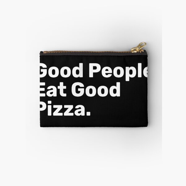 Item preview, Good People Eat Good Pizza | Funny designed and sold by BopleDesigns.