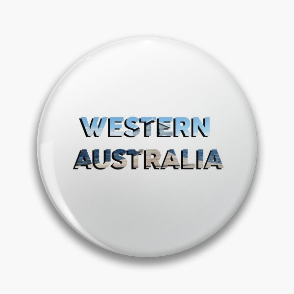 Item preview, Western Australia with Boat Shed Background designed and sold by sticker-vault.
