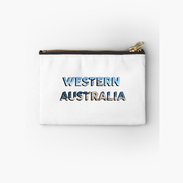 Item preview, Western Australia with Boat Shed Background designed and sold by sticker-vault.