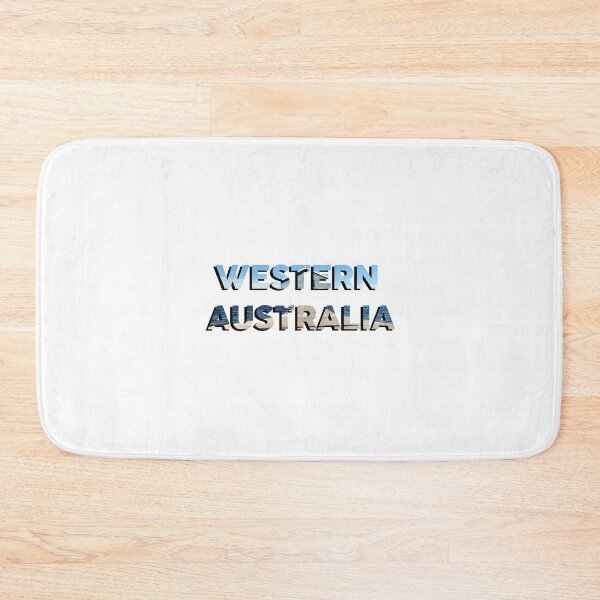 Item preview, Western Australia with Boat Shed Background designed and sold by sticker-vault.