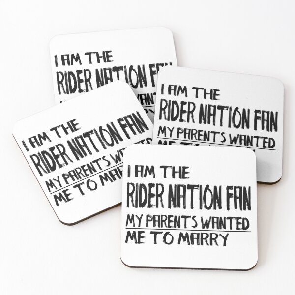 Item preview, I AM THE RIDER NATION FAN MY PARENTS WANTED ME TO MARRY designed and sold by kawoapparel.
