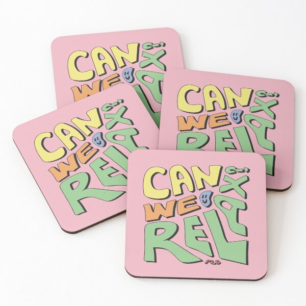 Item preview, CAN WE PLS RELAX FOR THE LOVE OF designed and sold by Christine Weenk.