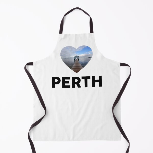 Item preview, Perth Heart with Boat Shed designed and sold by sticker-vault.