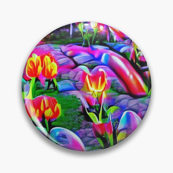 Item preview, Psychedelic Tulip Garden designed and sold by CSturgill2.