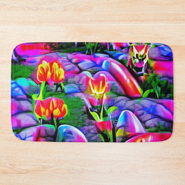 Item preview, Psychedelic Tulip Garden  designed and sold by CSturgill2.