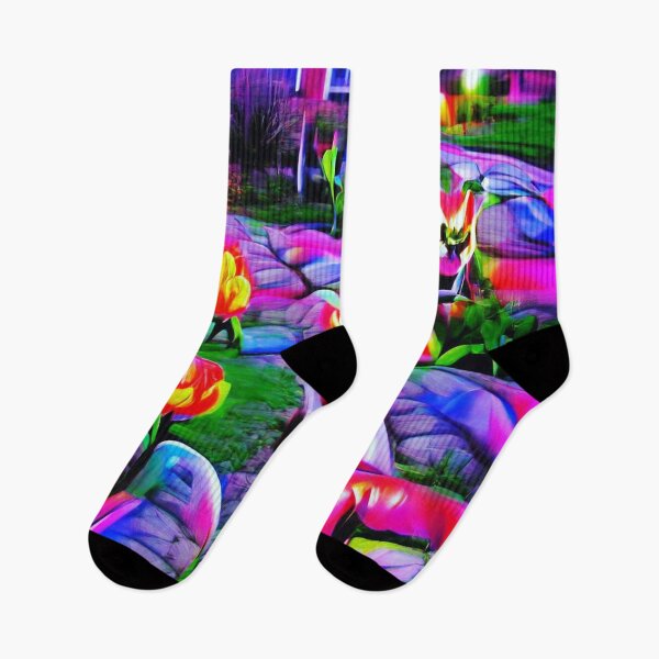Item preview, Psychedelic Tulip Garden designed and sold by CSturgill2.