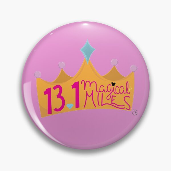 Item preview, Pink Princess Half Marathon designed and sold by thomastb.