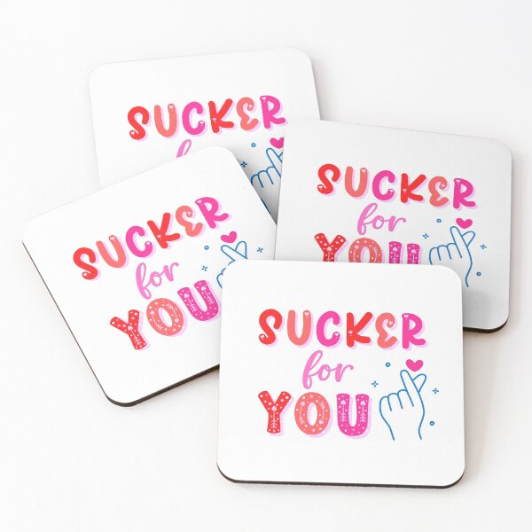 Item preview, Sucker For You, Korean Finger Heart, Valentine's Day, Cute Lover Gift designed and sold by 732Studio.