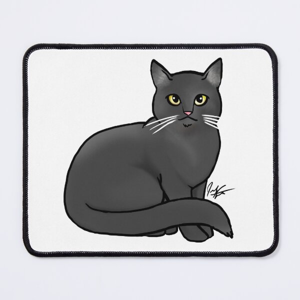 Item preview, Cat - British Shorthair Black Cat designed and sold by Jennifer Stolzer.