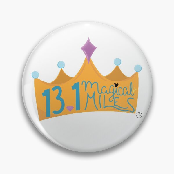 Item preview, Blue Princess Half Marathon designed and sold by thomastb.