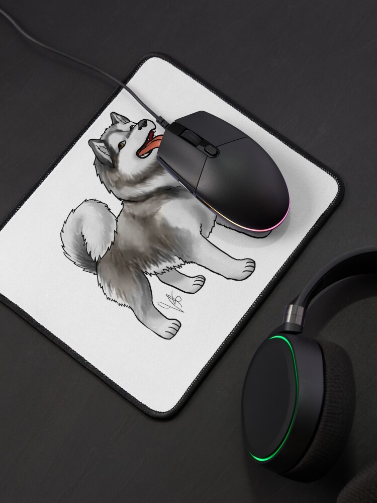 Alternate view of Alaskan Malamute Mouse Pad