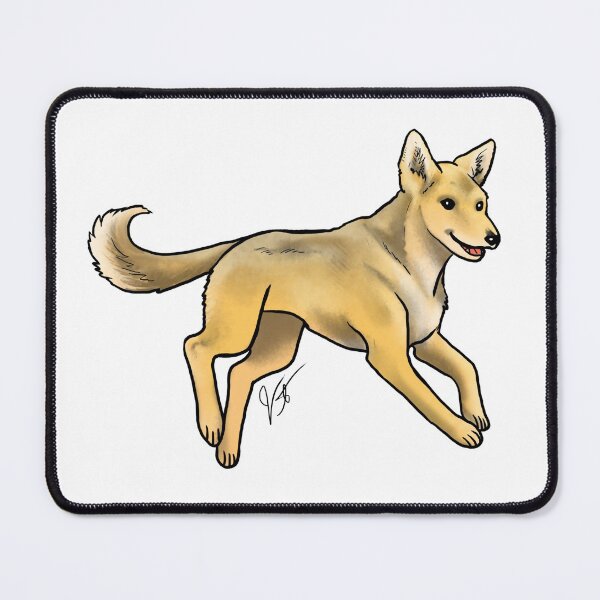 Item preview, Dog - Carolina Dog - Yellow designed and sold by Jennifer Stolzer.