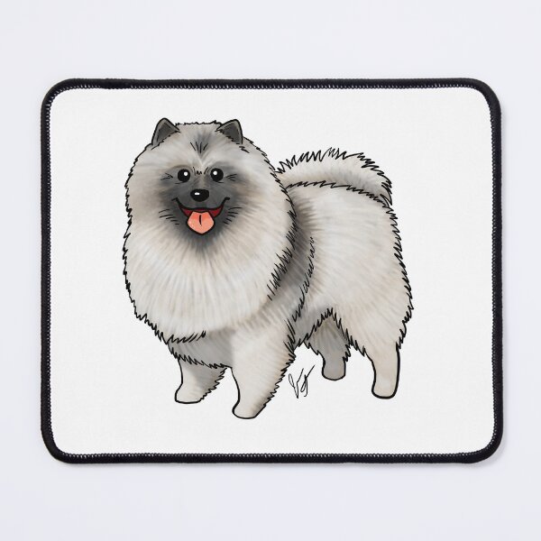 Item preview, Dog - Keeshond - Gray designed and sold by Jennifer Stolzer.