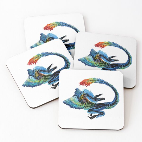 Item preview, Feathered Raptor with Skeleton designed and sold by JennyfromthRock.