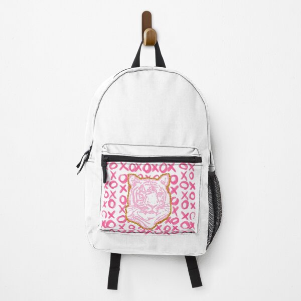 Item preview, Preppy Pink and Gold XO Tiger designed and sold by brookiecookie37.