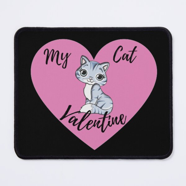 Item preview, My Cat Is My Valentine - Kitty Valentine designed and sold by Digitalme Designs.