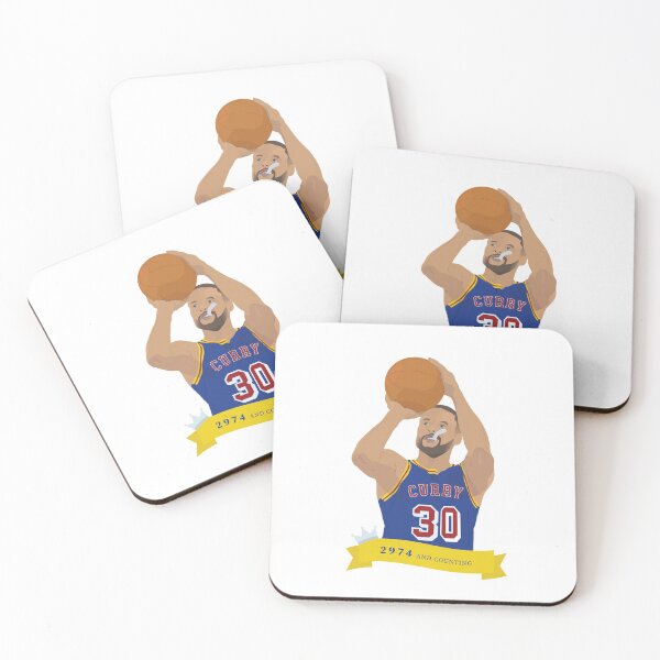Item preview, Stephen Curry - 3 point record basketball sticker and products designed and sold by marj-t-designs.