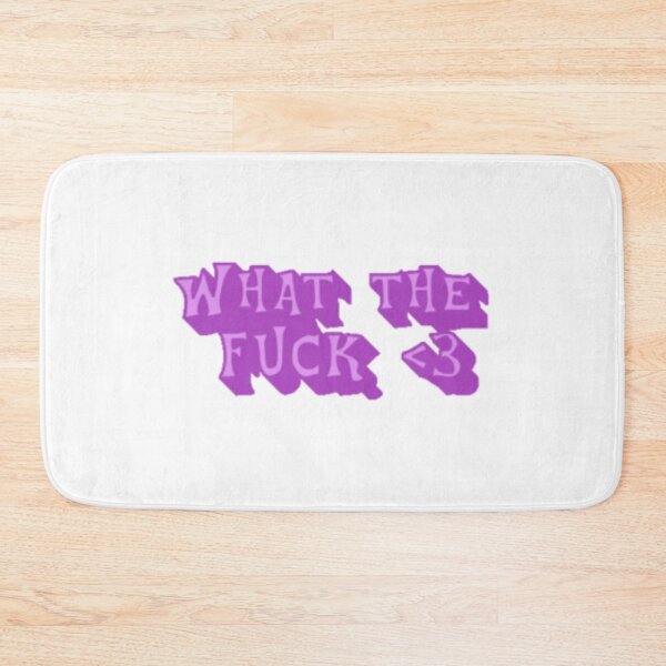 Item preview, What the f**k <3 designed and sold by NicheGarbage.