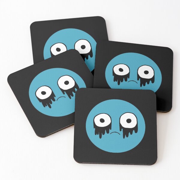 Item preview, Blue Crying Emo Smiley designed and sold by SubtleSplit.