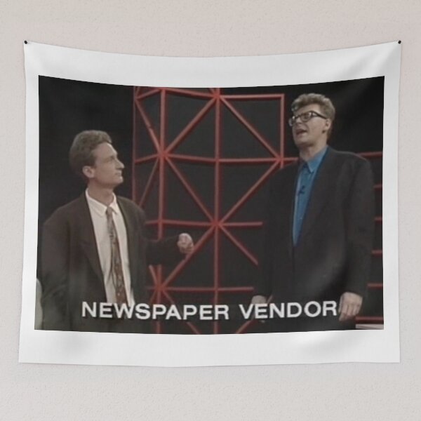 Item preview, Newspaper Vendor designed and sold by gameshowfan2001.