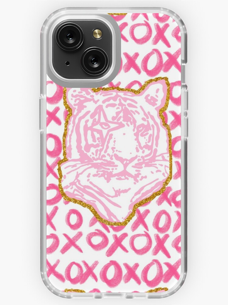 Preppy Pink and Gold XO Money Sign iPhone Case for Sale by brookiecookie37