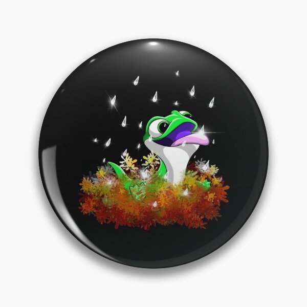 Item preview, Un petit goût de pluie (Salamandre verte designed and sold by OtiliaKlein.