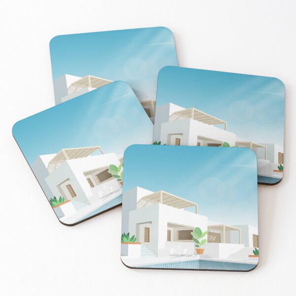 Item preview, Architecture House Pool Summer Landscape Vector Art  designed and sold by sliu2498.