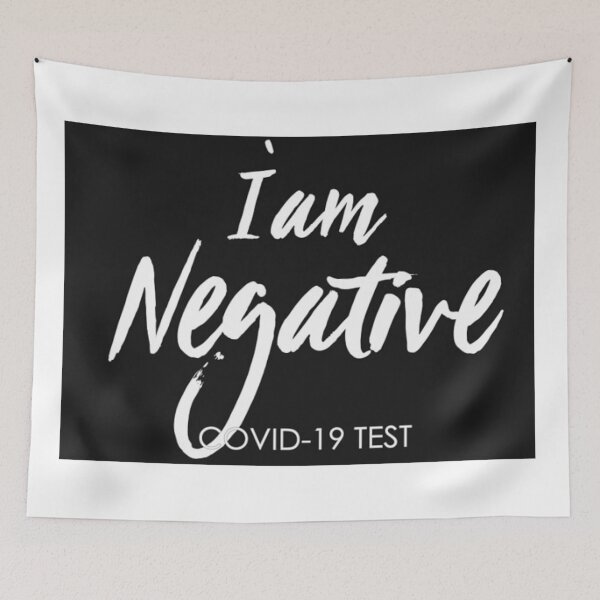 Item preview, I'm Negative (Covid test) designed and sold by gameshowfan2001.
