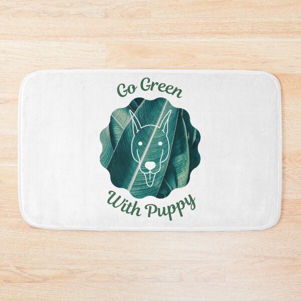 Item preview, Go Green With Puppy designed and sold by kucingmaikan.